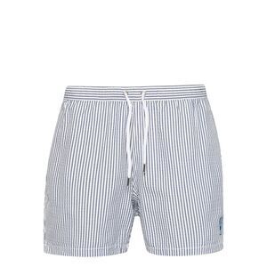 Maison Labiche White Beachwear - Swim Shorts Men